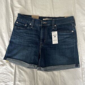 Levi's Blue Jean Shorts Classic Denim Style